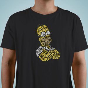 Camiseta Homer Simpson